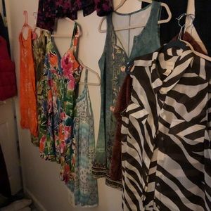 Many dresses size 8 and 10